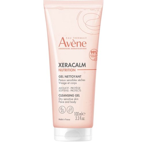 Подарък Avene Xeracalm Nutrition Cleansing Gel Travel Size 100ml