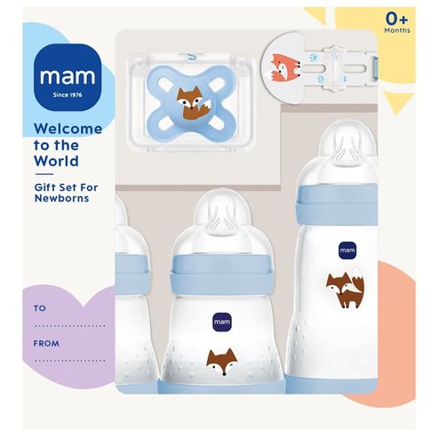 Mam Promo Welcome to the World Newborn Gift Set 0m+, 1 брой - Синьо 2