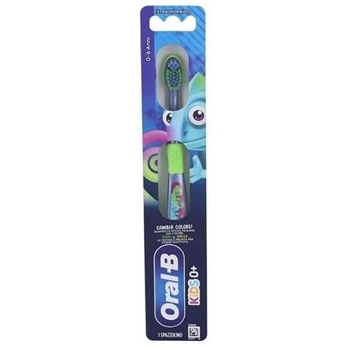 Oral-B Kids Pascal 0-6 Years Extra Soft Toothbrush 1 брой - Светлозелена 2