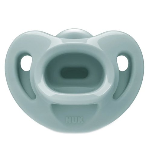 Nuk Sensitive Silicone Soother Soft 0-6m 1 брой - Мента