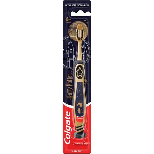Colgate Kids Harry Potter 6+ Years Ultra Soft Toothbrush 1 брой - Златно Черно 2