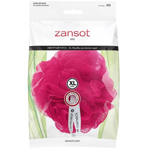 Zansot Mesh Sponge Extra Large 1 брой - Розова