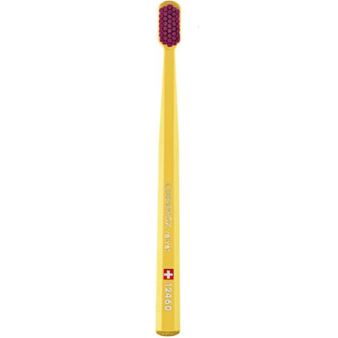 Curaprox CS 12460 Velvet Toothbrush 1 Парче - Жълто / Фуксия