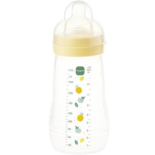 Mam Easy Active Baby Bottle 2m+, Код 361SUc 330ml, 1 бр - Жълто