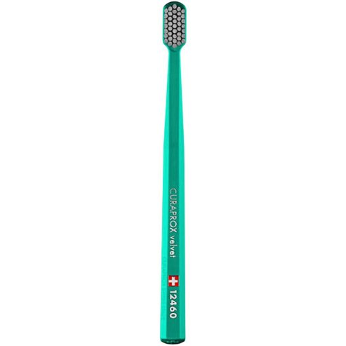 Curaprox CS 12460 Velvet Toothbrush 1 Парче - Зелено/Сиво