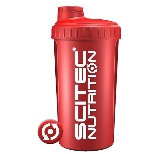 Scitec Nutrition Shaker 700ml - червен