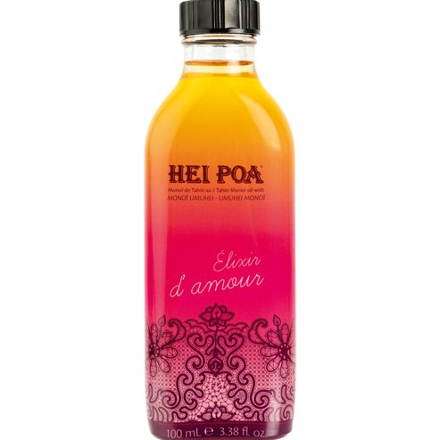 Hei Poa Tahiti Monoi Oil with Umuhei Monoi Elixir d\' Amour 100ml