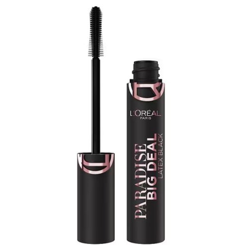 L\'Oreal Paris Paradise Big Deal Latex Mascara Спирала за обем, която не образува бучки & дарява впечатляващи мигли 9.9ml - Black