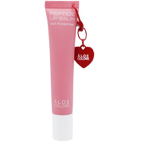 Aloe Colors Peptide Sun Protection Lip Balm Хидратиращ балсам за устни със слънцезащита, който дарява комфорт, подхранване & впечатляващ блясък с аромат на диня 15ml - Watermelon Sugar