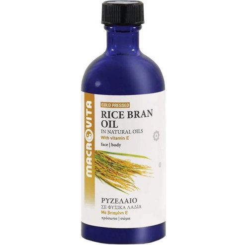 Macrovita Rice Bran With Vitamins E, C & F Face & Body Oil 100ml