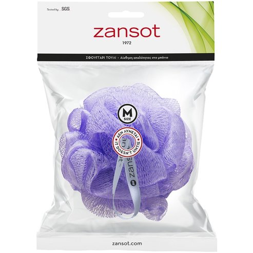 Zansot Mesh Sponge Medium 1 Τεμάχιο - Λιλά