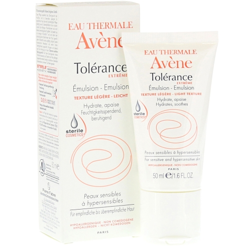 Avene Tolerance  Extreme Emulsion Legere Хидратиращ и успокояващ лосион лека текстура 50ml