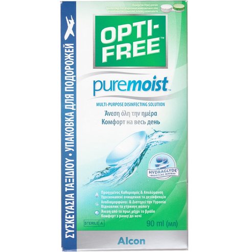 Alcon Opti-Free Puremoist Multipurpose Disinfecting Solution 90ml