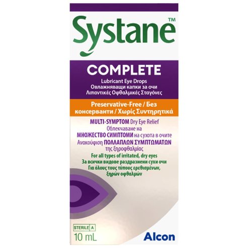 Alcon Systane Complete Lubricant Eye Drops 10ml