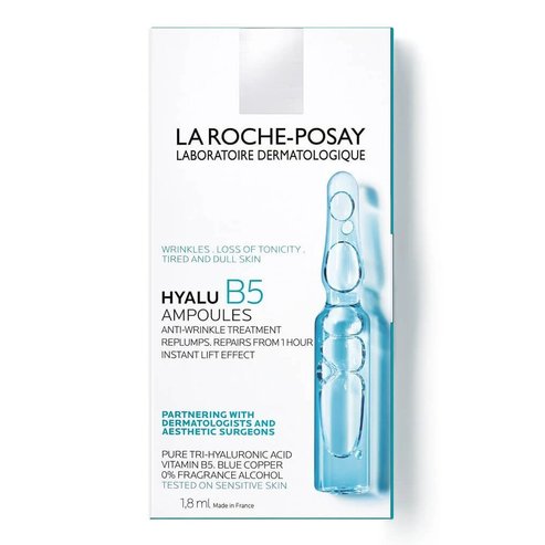 La Roche-Posay Hyalu B5 Безплатна ампула против бръчки за незабавен ефект Lifting 1,8ml