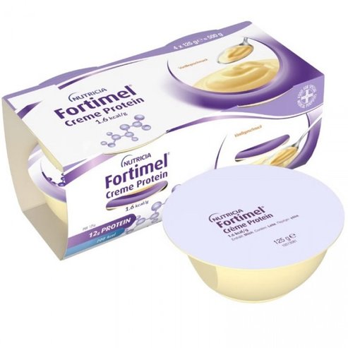 Nutricia Fortimel Creme Protein 1.6kcal/g, 500g (4x125g) - Vanilla