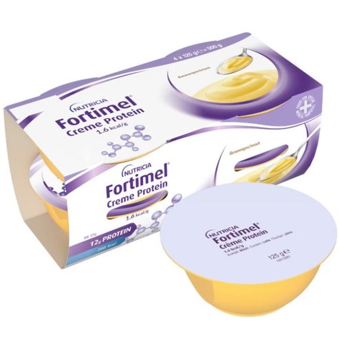 Nutricia Fortimel Creme Protein 1.6kcal/g, 500g (4x125g) - Banana
