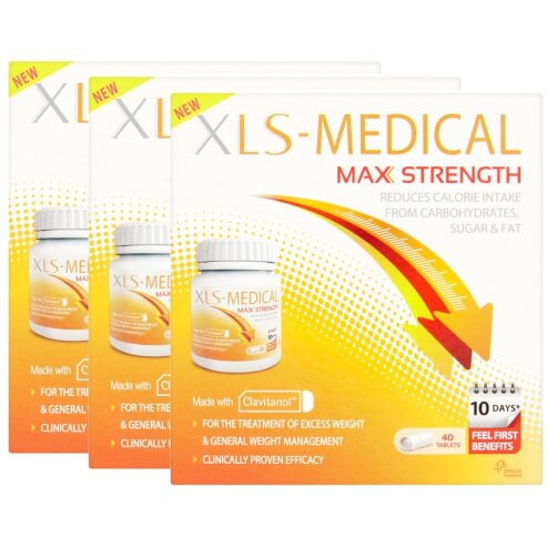 XLS Medical Max Strength 40 таблетки 2 + 1 подарък