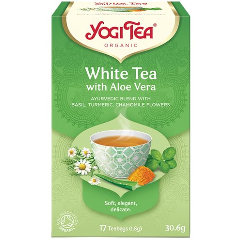 Yogi Tea White Tea 17 Teabags (17 сашета x 1,8g)