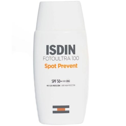 Isdin Fotoultra 100 Spot Prevent Spf50+ Слънцезащитен крем за лице с много висока защита, който предотвратява петната, причинени от слънцето 50ml