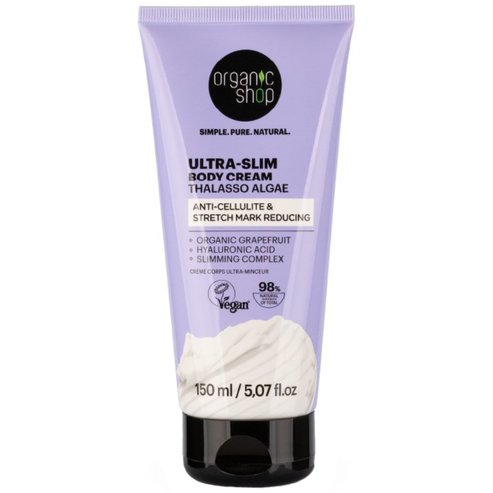 Organic Shop Thalasso Algae Anti-Cellulite & Stretch Mark Reducing Ultra-Slim Body Cream 150ml