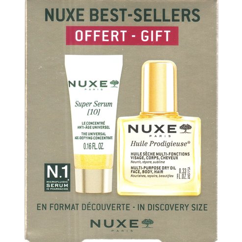 Nuxe Подарък Super Serum 10, 5ml & Huile Prodigieuse 10ml