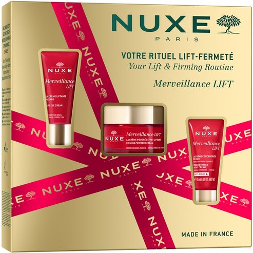 Nuxe Promo Merveillance Lift Firming Powdery Cream 50ml & Eye Cream 15ml & Concentrated Night Cream 15ml