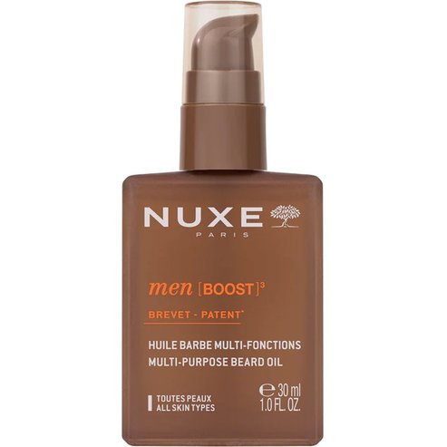 Nuxe Men [Boost] 3 Multi-Purpose Beard Oil Многофункционално масло за мъжка брада за подхранване, оформяне и мекота 30ml
