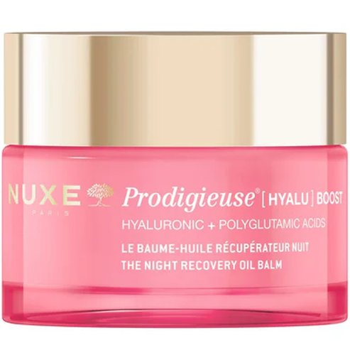 Nuxe Prodigieuse [Hyalu] Boost The Night Recovery Oil Balm Балсам-олио за нощно възстановяване за изглаждане и изпълване на лицето 50ml