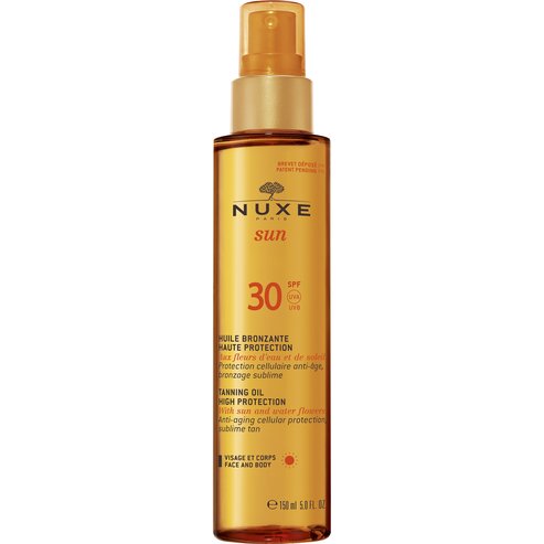 Nuxe Sun Huile Bronzante Spf30, 150ml Promo -20%