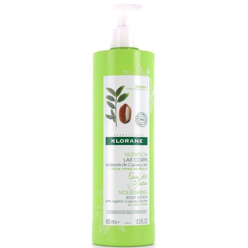 Klorane Nourishing Body Lotion with Organic Cupuacu Butter & Yuzu Infusion Yuzu Nourishing Nutrition емулсия за тяло 400ml