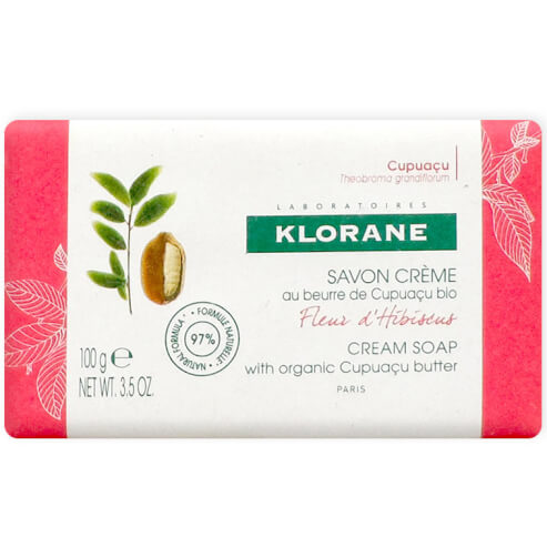 Klorane Nourishing Body Cream Soap with Organic Cupuacu Butter & Hibiscus Flower Крем-сапун с цвят от хибискус 100gr