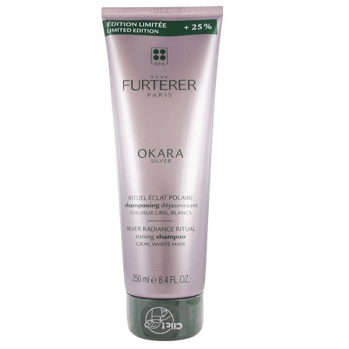 Rene Furterer Limited Edition Okara Silver Tonic Shampoo Шампоан против пожълтяване на косата 250ml