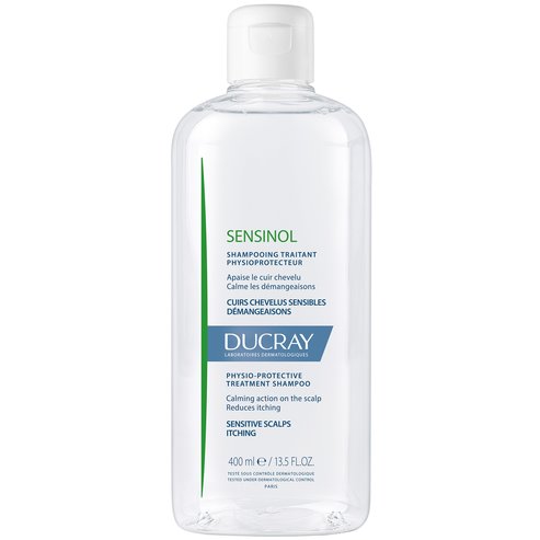 Ducray Sensinol Physio-Protective Treatment Shampoo for Sensitive Scalps Itching 400ml