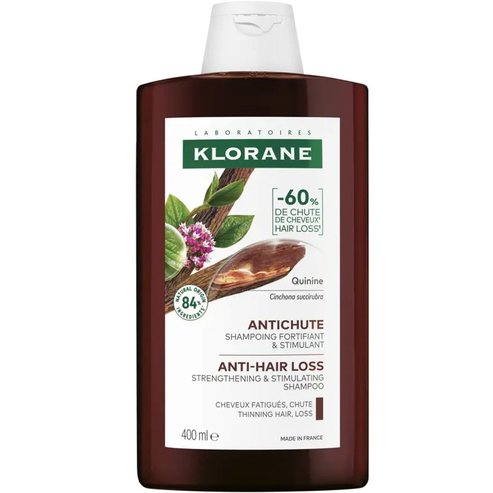 Klorane Quinine & Edelweiss Shampoo Strengthening - Thinning Hair 400ml