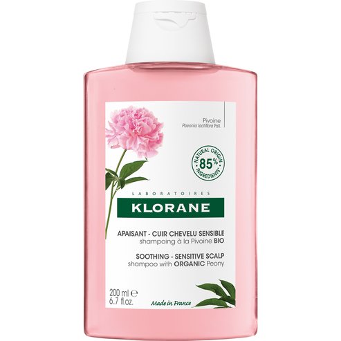 Klorane Peony Soothing & Sensitive Scalp Shampoo 200ml