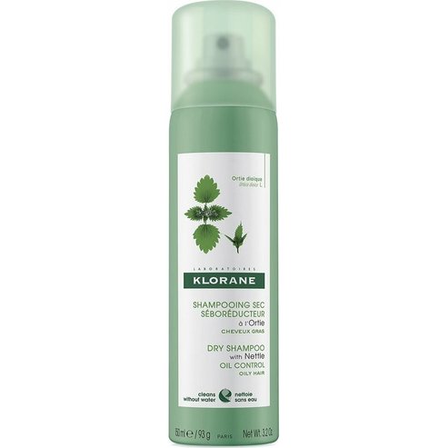 Klorane Oil Control Dry Shampoo Сух Шампоан за Коса с Коприва 150ml