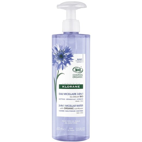 Klorane Cornflower 3-in-1 Micellar Water 400ml