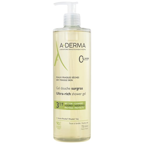 A-Derma Ultra Rich 3-in-1 Shower Gel 750ml