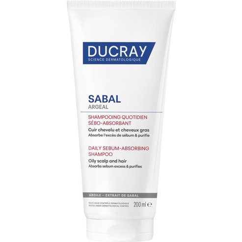 Ducray Sabal Argeal Daily Sebum Absorbing Shampoo 200ml