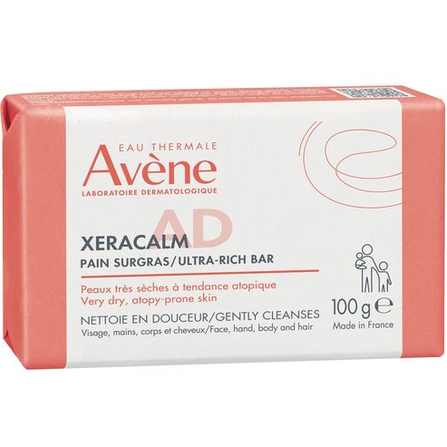 Avene XeraCalm A.D Pain Nettoyant Surgras, 100g