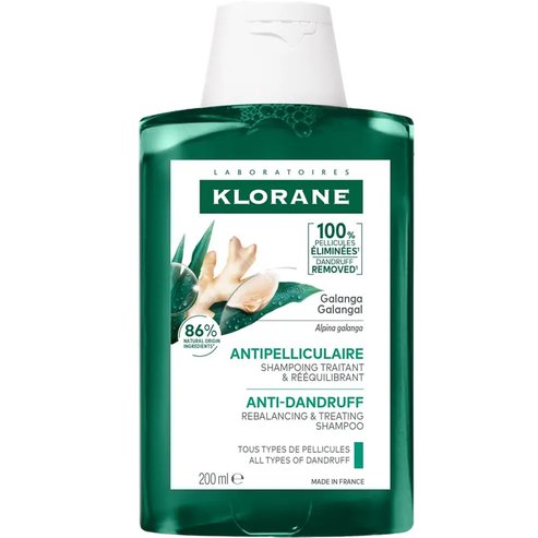 Klorane Galangal Anti-dundruff Rebalancing & Treating Shampoo 200ml