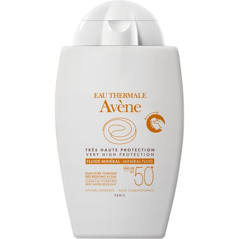 Avene Very High Protection Fluide Mineral SPF50+ Слънцезащитен минерален флуид за нетолерантна кожа 40ml