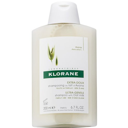 Klorane Extra-Doux Shampooing au Lait d\'Avoine Шaмпоан с мляко от овес 200ml Promo -25%