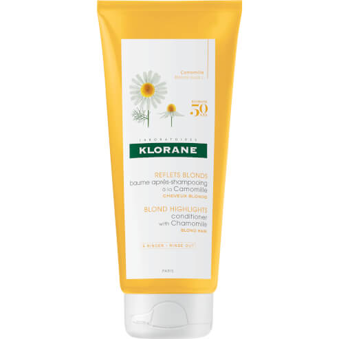 Klorane Reflet Blonds Baume Apres Shampooing a la Camomille Балсам за коса с лайка за златисти нюанси 200ml Promo -25%