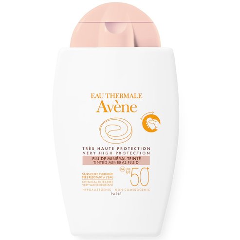 Avene Very High Protection Fluide Mineral Teinte SPF50+ Слънцезащитен тониран минерален флуид 40ml