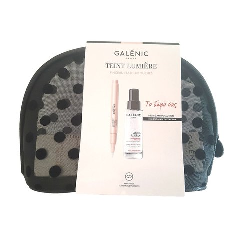 Galenic Promo Teint Lumiere Flash Retouches 2ml & free gift Aqua Urban Pollution Defense Mist 50ml & Necesser