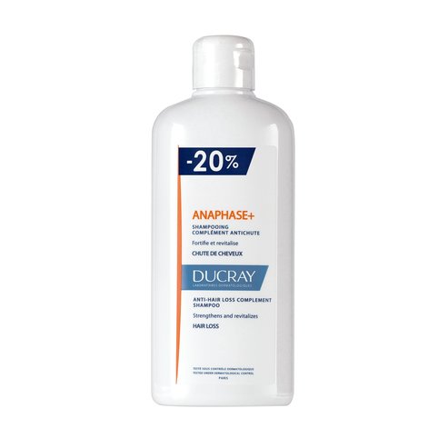 Ducray Anaphase+ Anti-Hair Loss Supplement Shampoo 400ml на специална цена