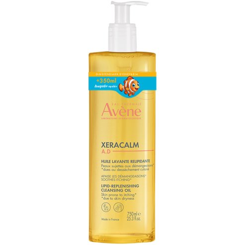 Avene Promo Xeracalm A.D Lipid-Replenishing Cleansing Oil 750ml