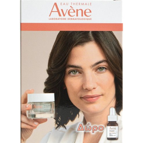 Avene Promo Hyaluron Activ B3 Aqua Gel-Cream Cell Regeneration 50ml & Подарък Vitamin Activ Cg Radiance Concentrated Serum 10ml